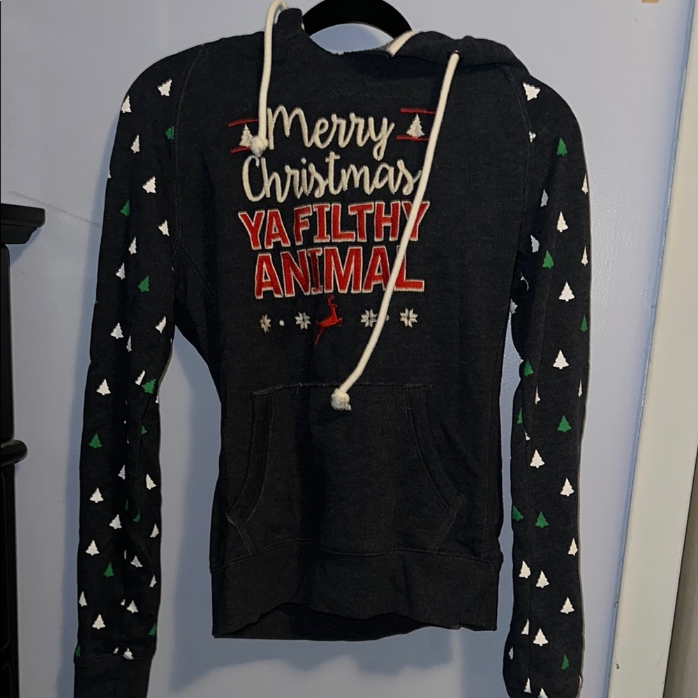 Merry Christmas Ya Filthy Animal Hoodie